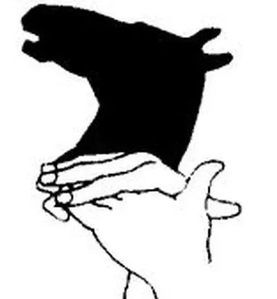 手影游戲的照片或繪畫_怎樣做手影游戲_怎么做手影游戲