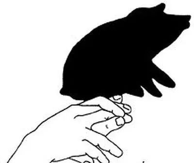 怎樣做手影游戲_手影游戲的照片或繪畫_怎么做手影游戲